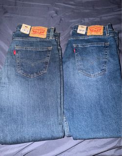 Levi's 511 & 512 Jeans Bundle – Size 34x30, 34x29 New with Tags