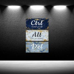 iKNOW FOTO Inspirational Wall Art Set