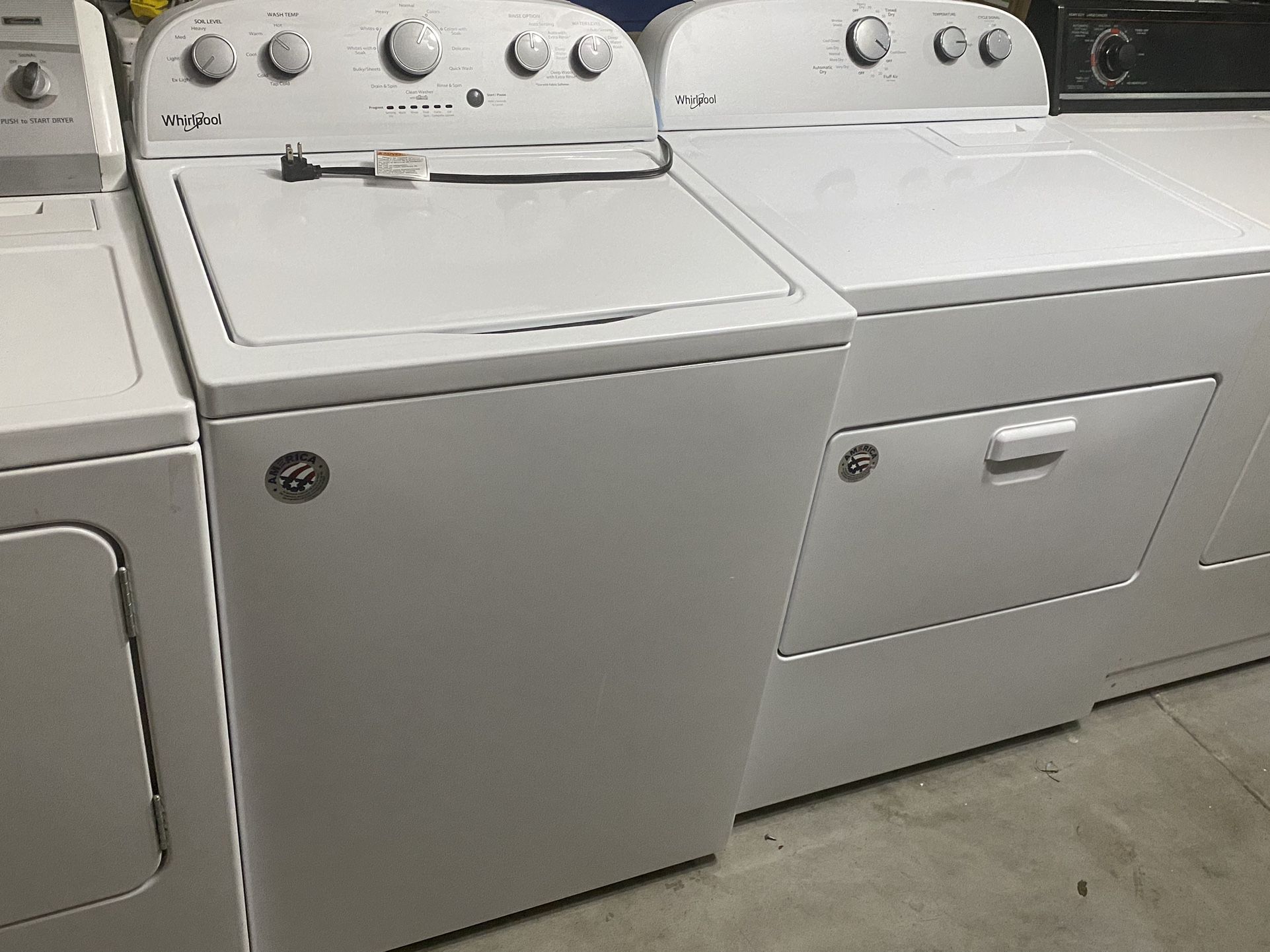 Whirlpool And Kenmore Washer Dryer Sets