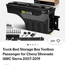 Silverado Sierra Truck Bed Storage Boxes