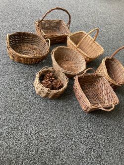 Large 12”-14” Primitive Country Baskets EACH