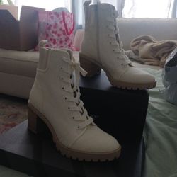 Womens Dolce Vita Lace Up Boots. Brand New