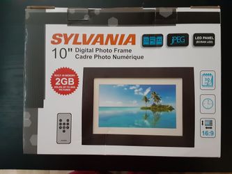 10" Sylvania Digital Photo Frame (NIB) ... $15 obo