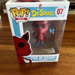 Funko Pop Dr Seuss Fox In Socks - Vualted 
