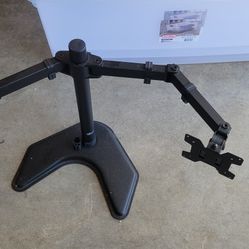 Two Dual Monitor Stands