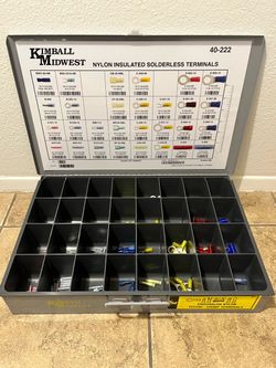 Kimball Midwest Nylon Insulated Solderless Terminals Kit