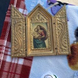 Trifold Mary And Baby Jesus