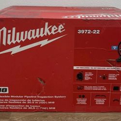 Milwaukee M18 100 ft. Flexible Modular Pipeline Sewer Camera System Kit (New)