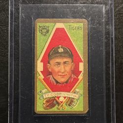 Ty Cobb High End Aged Reprint (Piedmont Misprint Error)