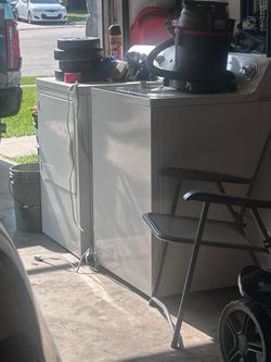 Washer and dryer used