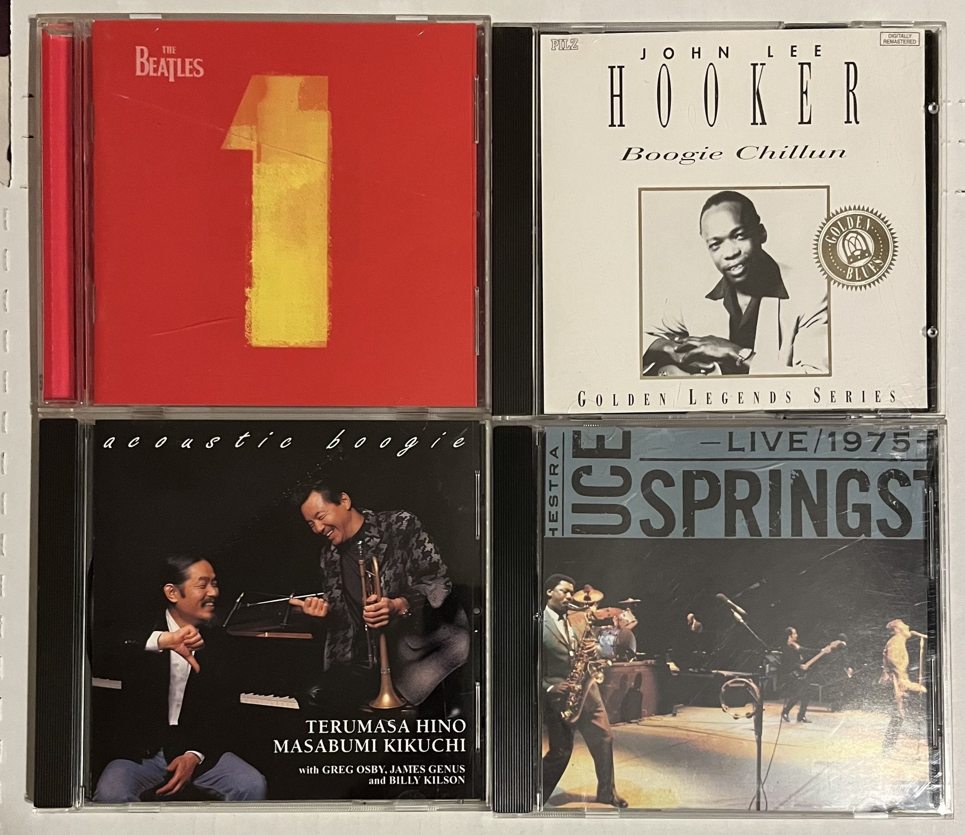 CD’s $2.50 Each