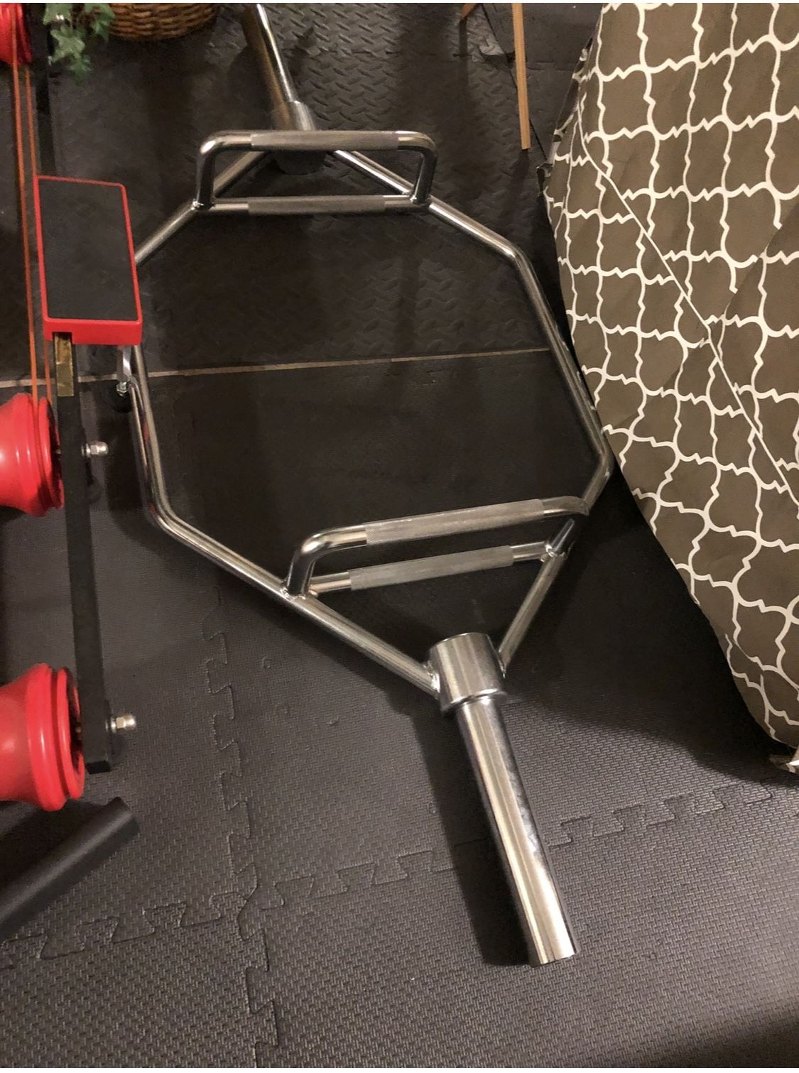 Fitness Hex Bar- Like New!