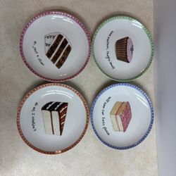 Nancy Green Dessert Plates set of 4