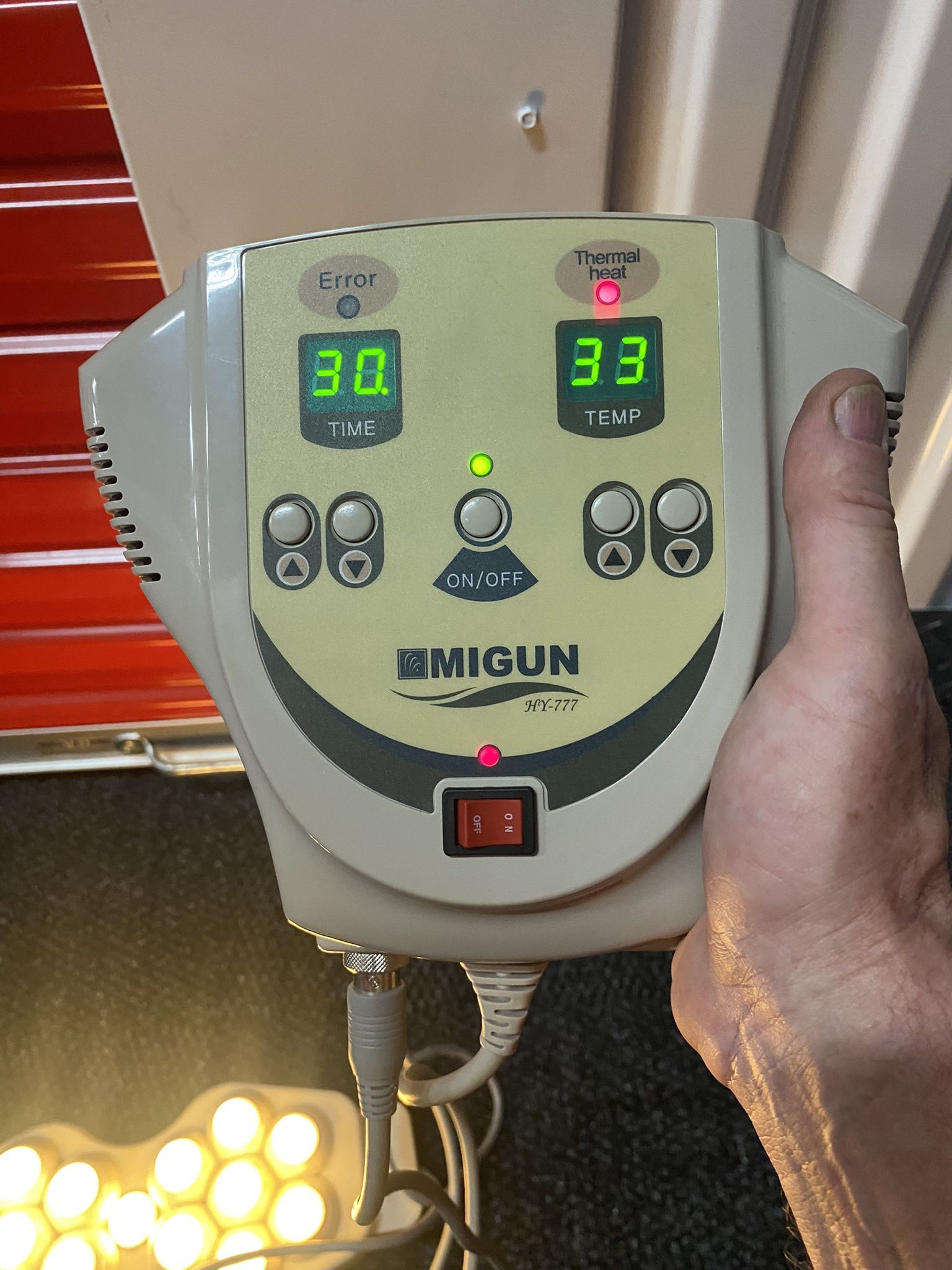Migub Migun Jade Massage Head. 15 Way Jade Massage Head. FIR System. Infrared ...