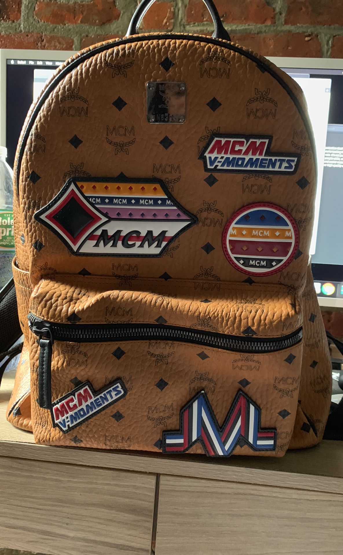 MCM MEDIUM LOGO CROSSBODY POUCH BAG for Sale in Peck Slip, NY - OfferUp