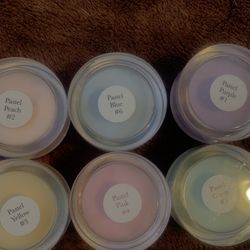 Pastel acrylic powder 