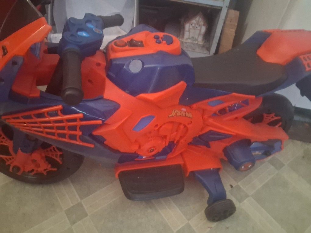 Spiderman Bike With Charger