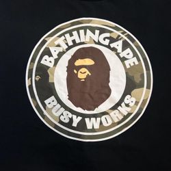 AUTHENTIC bape tee shirt