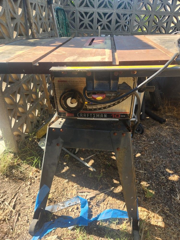 Craftsman Table Saw