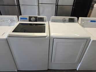 Samsung washer and electric dryer set