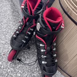 Kids rollerblades size extends from 12-2