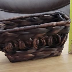 Decorative Basket With Wear As Shown In Pics
