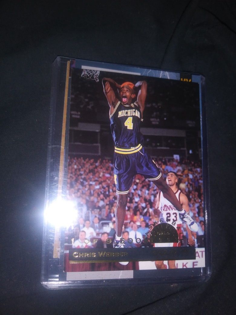 1993 Classic Chris Webber Gold Rookie Card