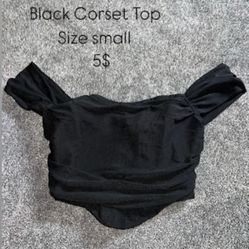 Black Corset Top