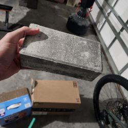 Pallet of pavers, different sizes