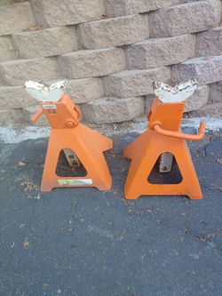 Auto jack stands 6 tons