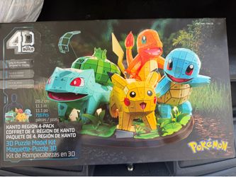 4D Build Pokémon Kanto Region