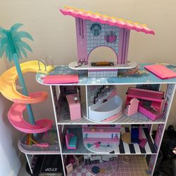 LOL Surprise Doll House- Already built 