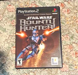 Star Wars Bounty Hunter PS2 Game CIB w/registration card