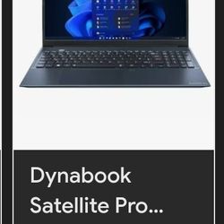 New In The Box Dyna Book Laptop