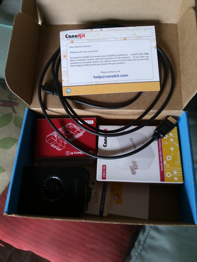 2x Raspberry Pi 5 CanaKit β 8GB with 128GB Storage (Full Kits)