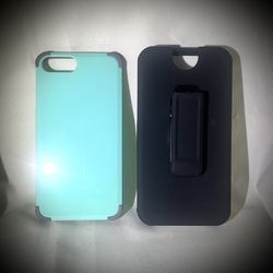 Legacy Secure Impact Case with Holster for iPhone 6s/7/8 Plus - Teal/Gray