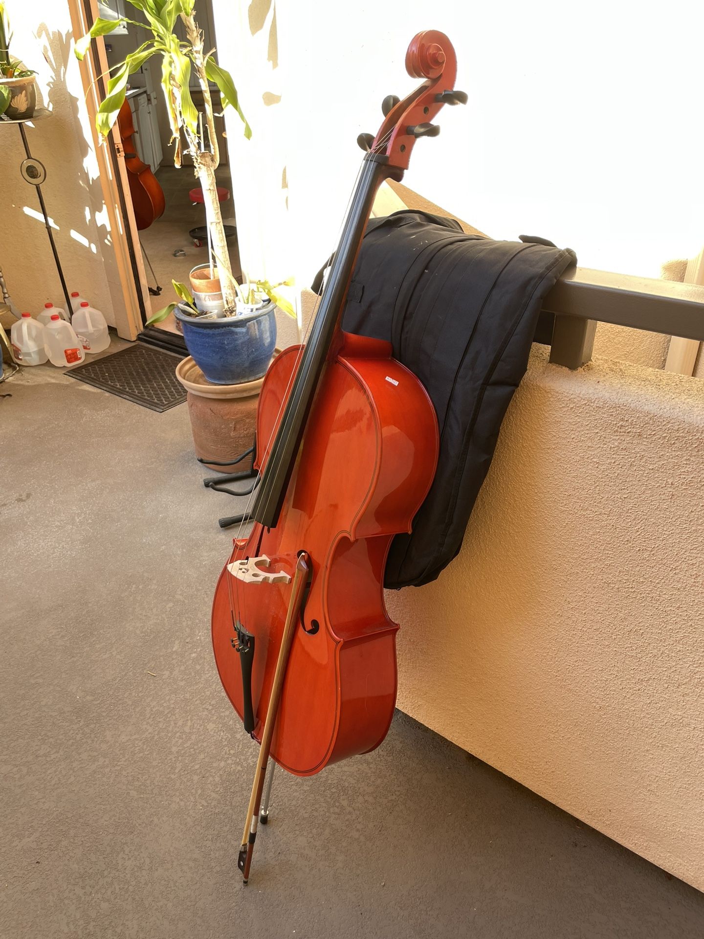 4/4 Cello Red