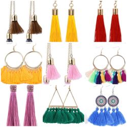 New tassel earrings five dollars each