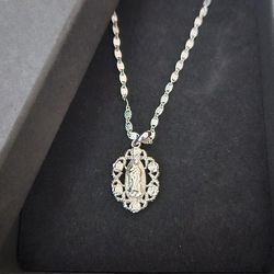 Genuine Silver Valentino Necklace 