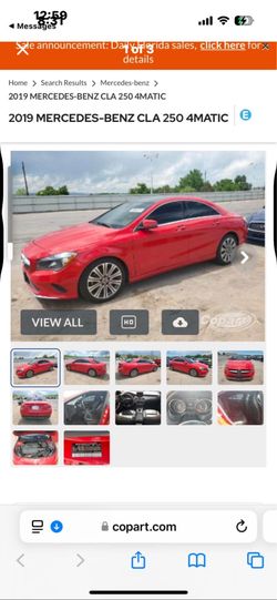 2019 Mercedes-Benz CLA 250