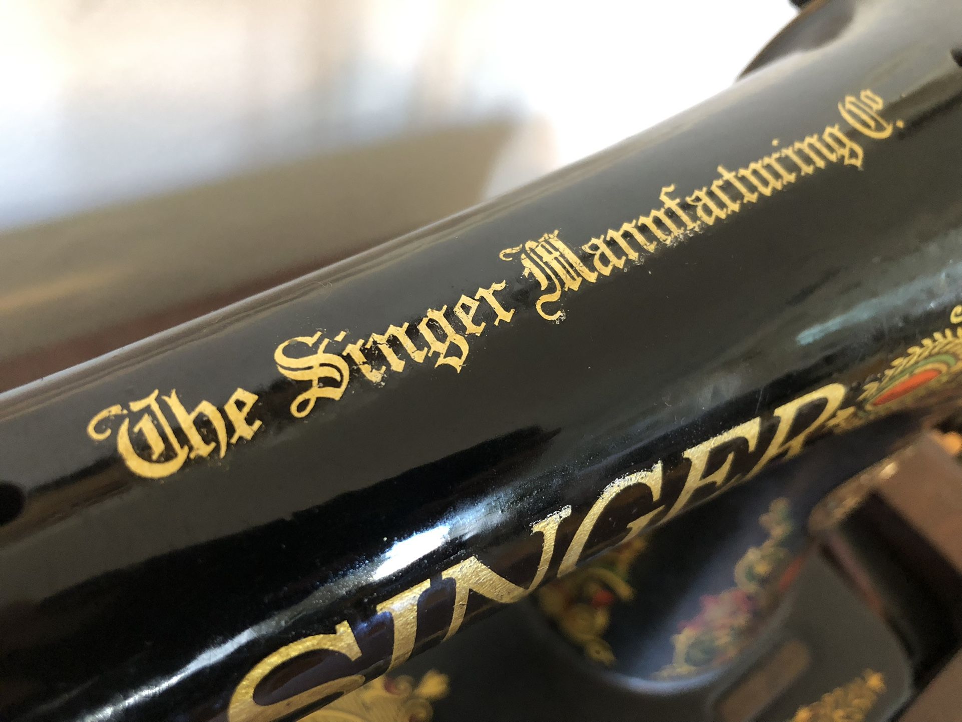 Antique Singer Sewing Machine