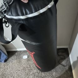 Punching Bag and Metal Stand 