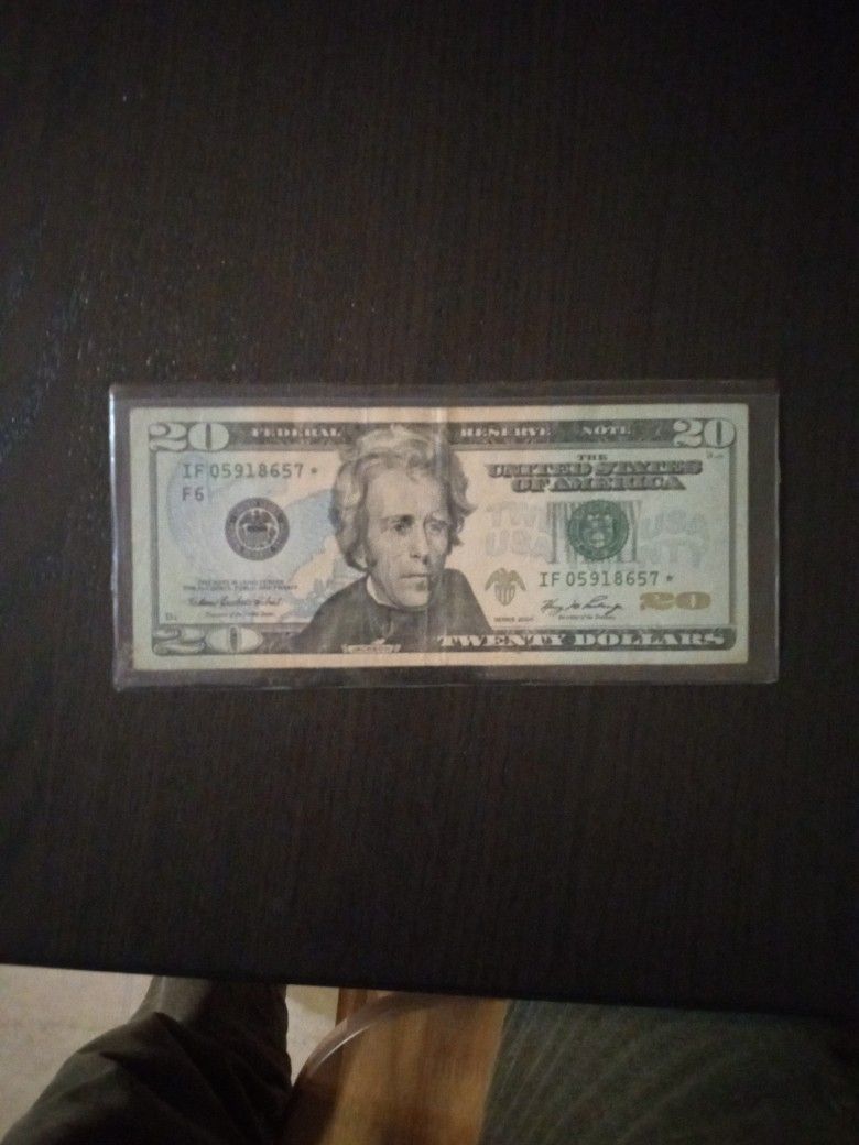 $20 Star Note
