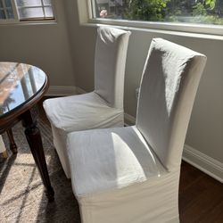 Slip Covered Chairs