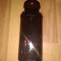 Amber Glass Kepler Malt Bottle 