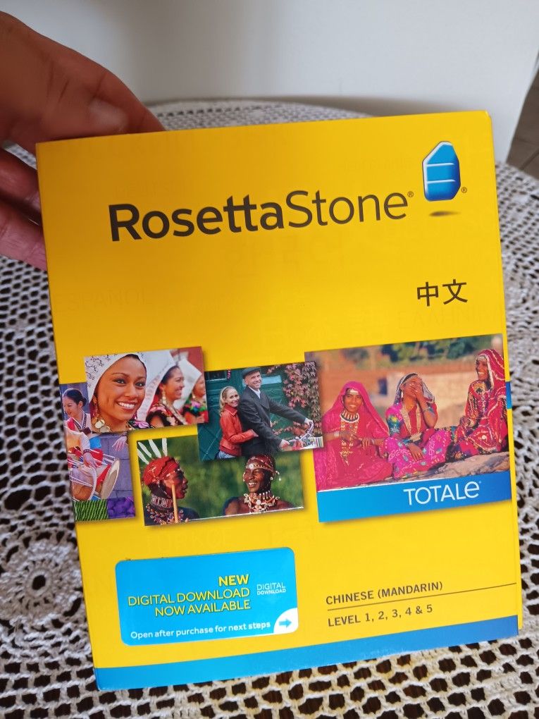 Rosetta Stone Chinese Mandarin Language Level 1-5 Version 4