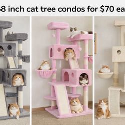 Brand New Extra Large Cat Tree 67 Inches For $70 