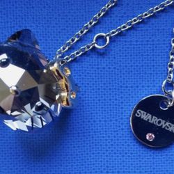 Hello Kitty Crystal Swarovski925 silver necklace 