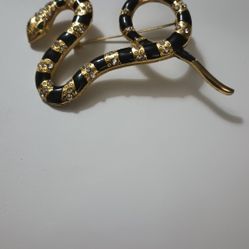 Vintage Snake Brooch