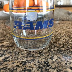 Vintage Rams Glass